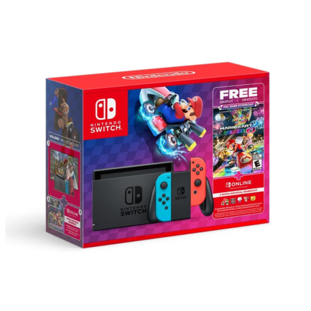 Consola - Nintendo Switch Estandar + Mario Kart 8 Deluxe Digital
