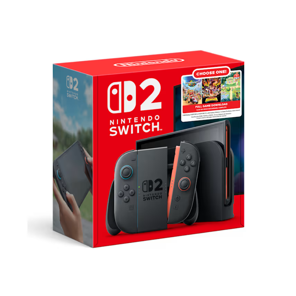 Consola Nintendo Switch2 Negra + Escoge tu Juego Digital