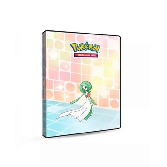 Accesorio TCG – Carpeta 4 Pocket Portfolio 10 pág 80 cartas a Doble Cara – Trick Room Ft. Gardevoir