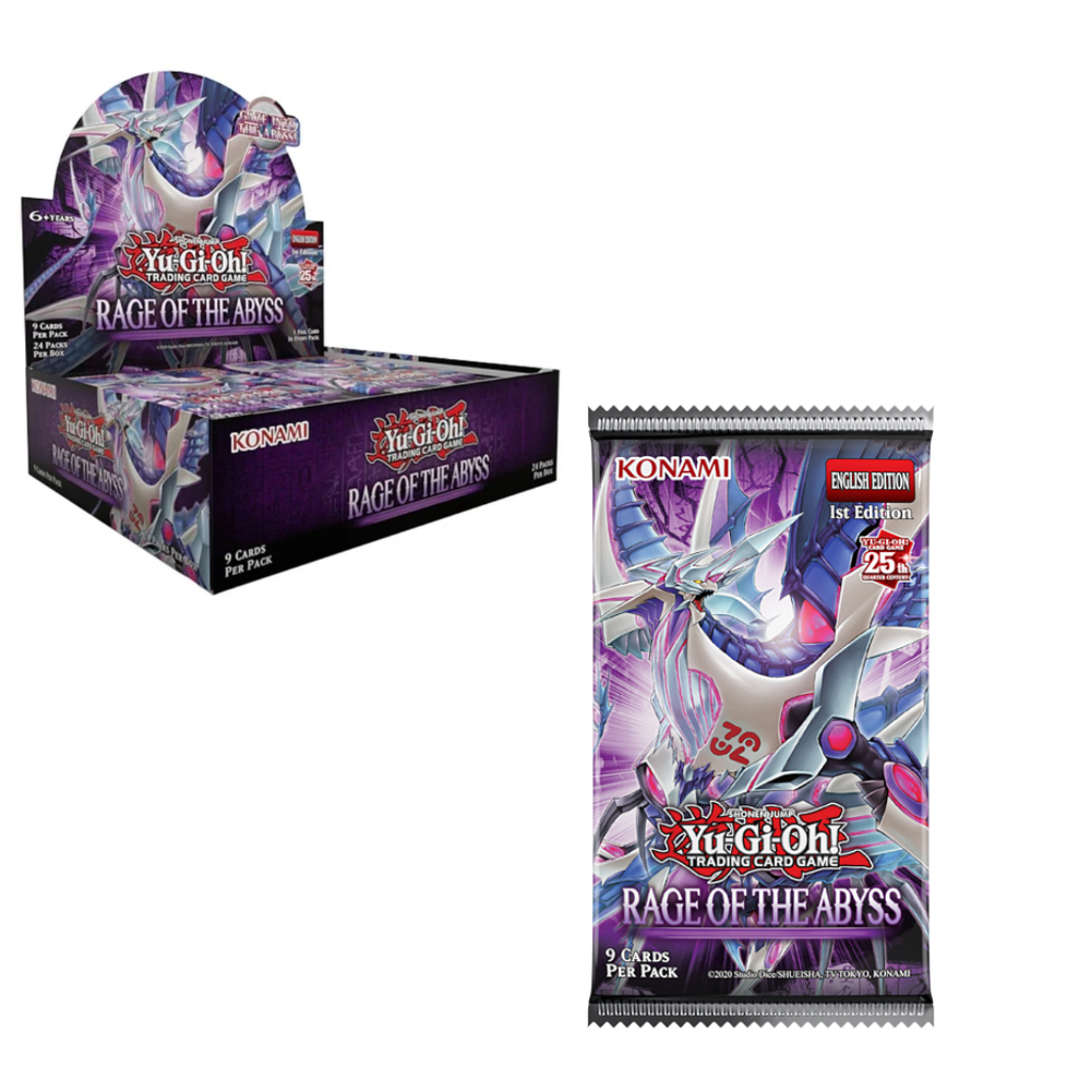 TCG Yu Gi Oh - Rage of the Abbys 1st Edition - Booster (English)