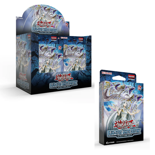 TCG - Yu-Gi-Oh - Blue Eyes White Destiny (Re Print)- Structure Deck - English