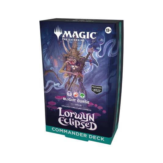 TCG - Magic The Gathering - Lorwyn Eclipsed (Blight Curse) - Commander Deck - (English)