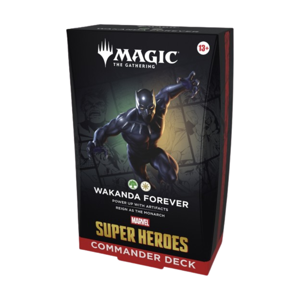 TCG - Magic The Gathering - Marvel: Super Heroes (Wakanda Forever) - Commander Deck - (English)