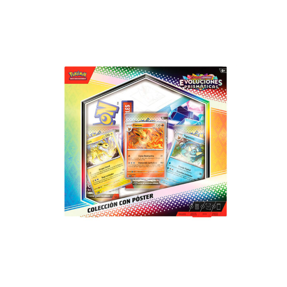 TCG Pokémon - Evoluciones Prismaticas - Poster - Español
