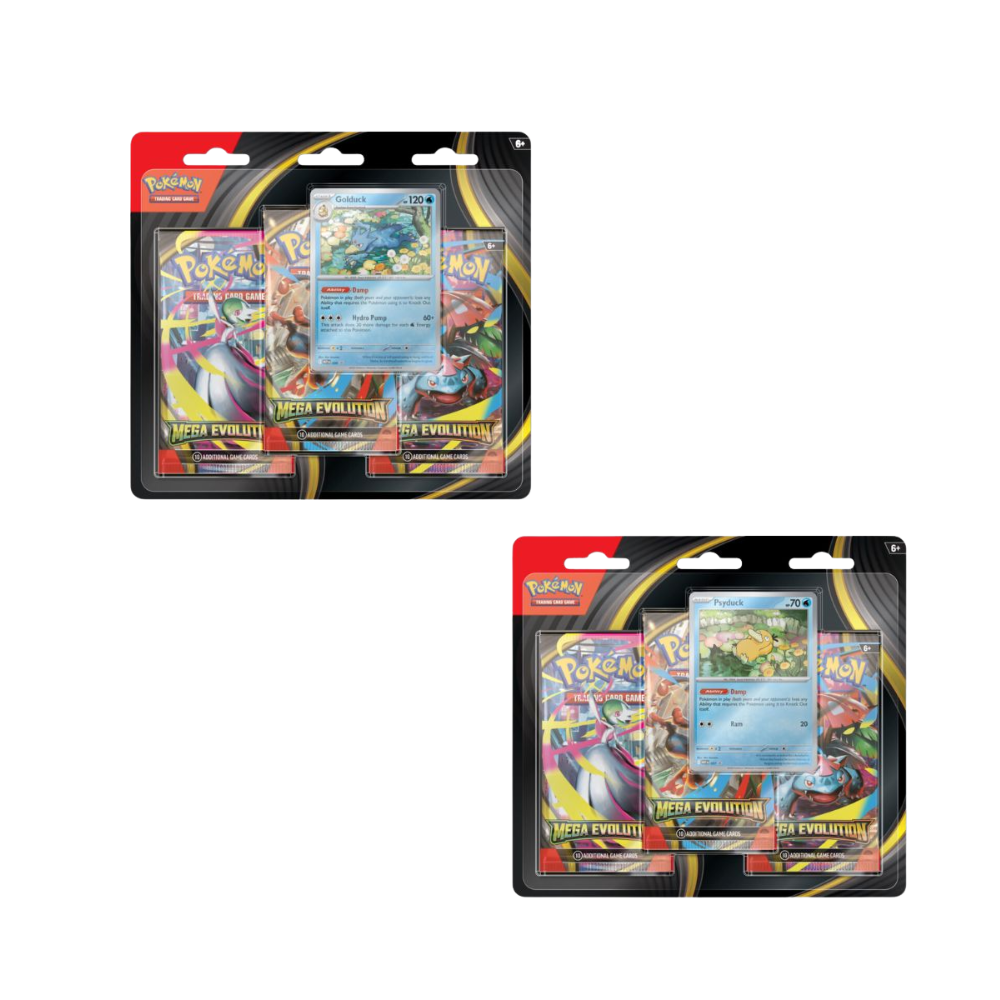 TCG Pokémon - Mega Evoluciones - BlisterX3 - Español