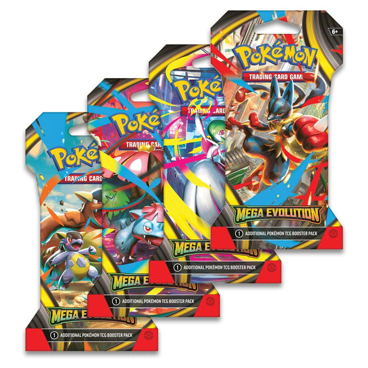 TCG Pokémon - Mega Evolutions Sleeve Booster - English