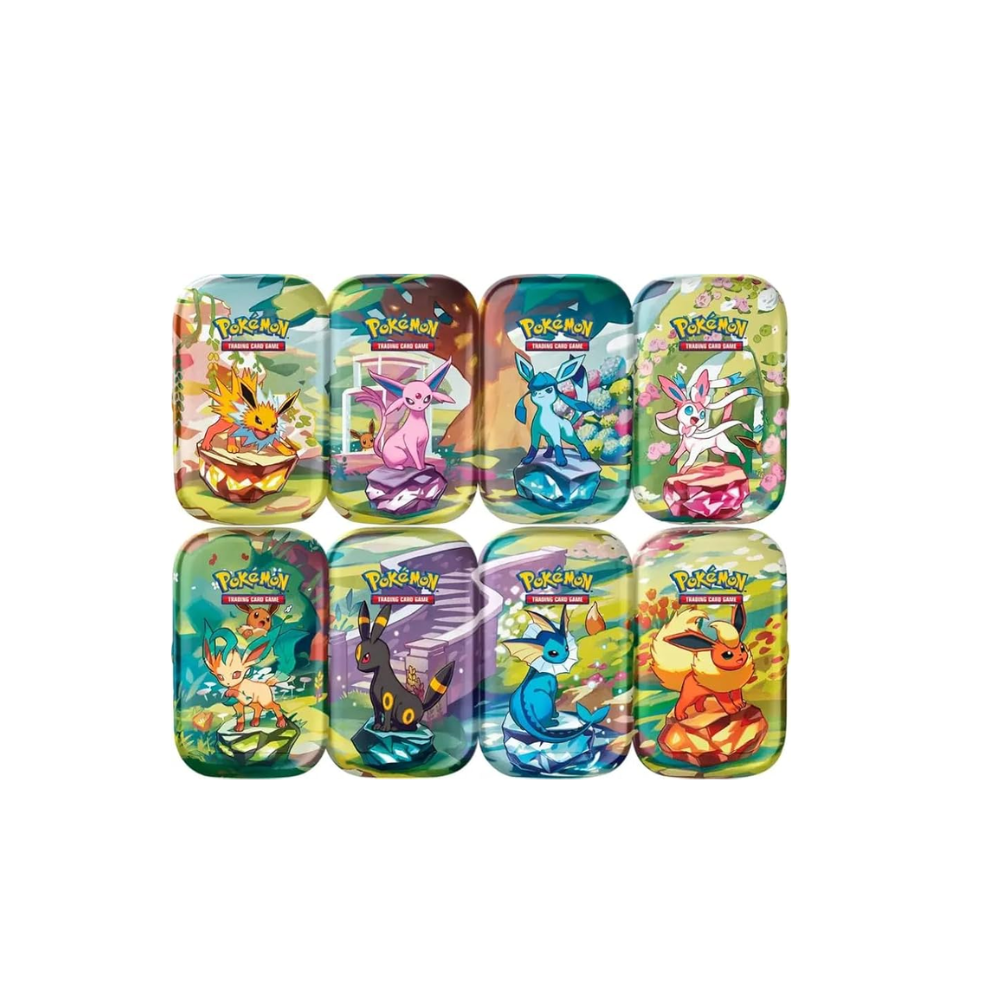 TCG Pokémon - Evoluciones Prismaticas - Lata Mini - Español