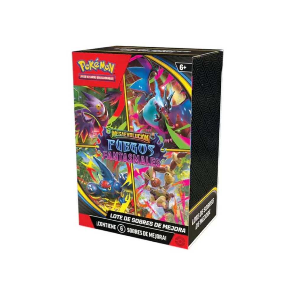 TCG Pokémon - Llamaradas Fantasmales - Paquete de Sobres X6 - Español