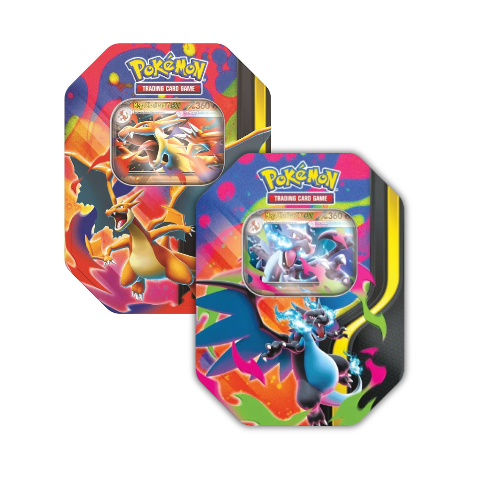 TCG Pokémon - Megacharizard - Lata (Español)