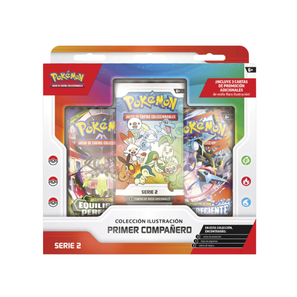 TCG Pokémon - Primer Compañero: Colección Ilustración (Serie 2) - Español