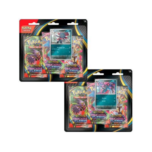 TCG Pokémon - Phantasmal Flames - BlisterX3 - (English)
