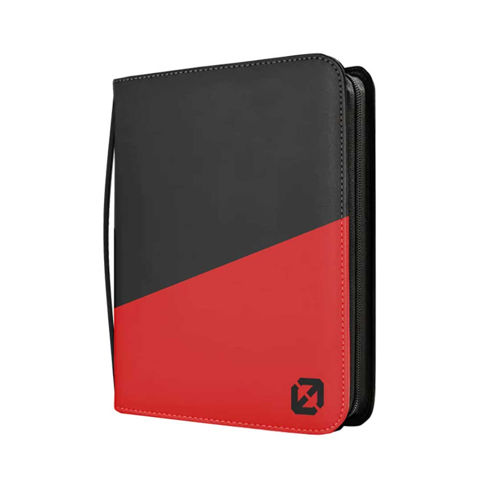 Accesorio TCG - Carpeta 9 Pocket Pro-Binder 12 pag 216 Doble cara - Rojo y Negro - Evoretro (Copia)