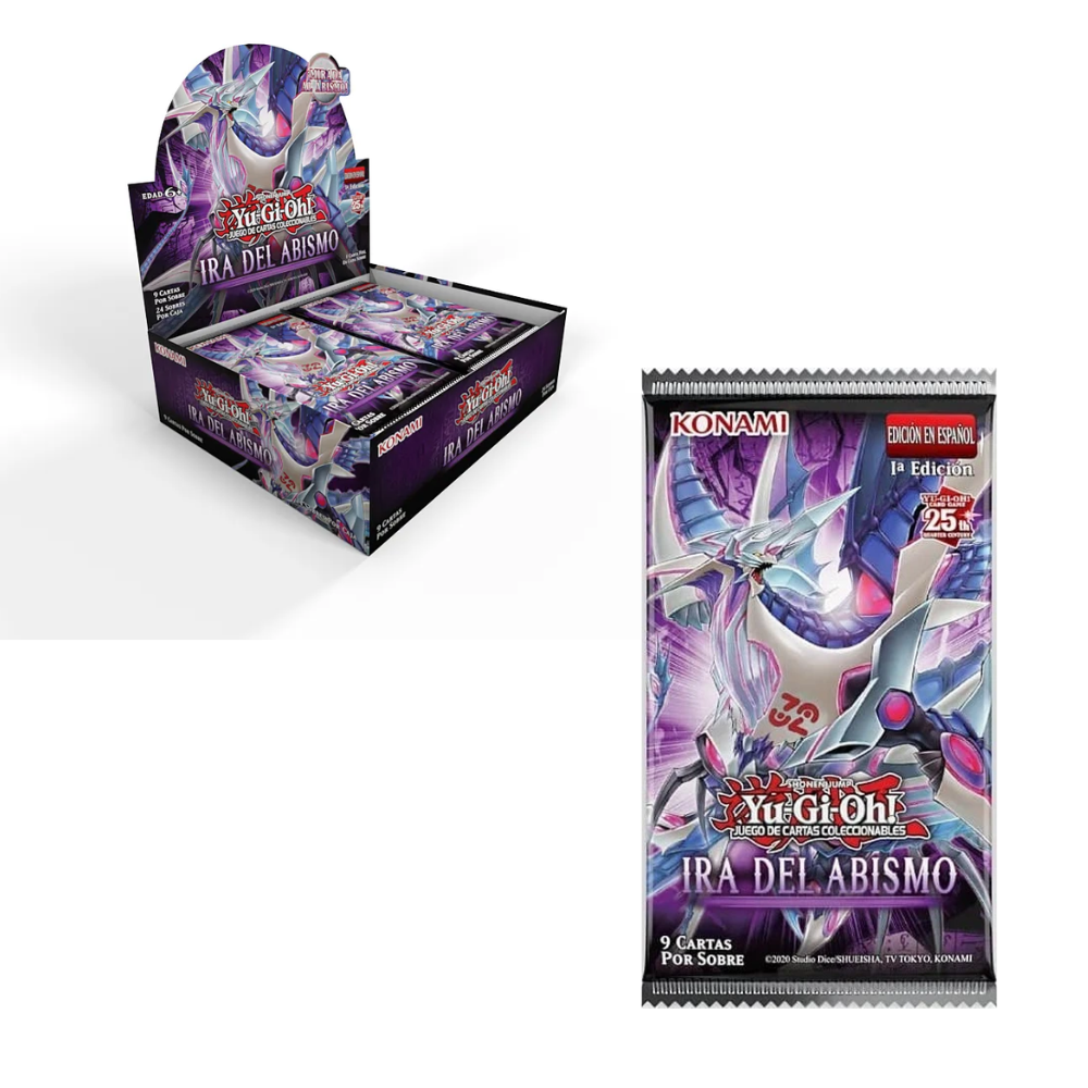 TCG Yu Gi Oh - Ira del Abismo 1ra Edicion - Sobre (Español)