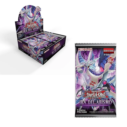 TCG Yu Gi Oh - Ira del Abismo 1ra Edicion - Sobre (Español)