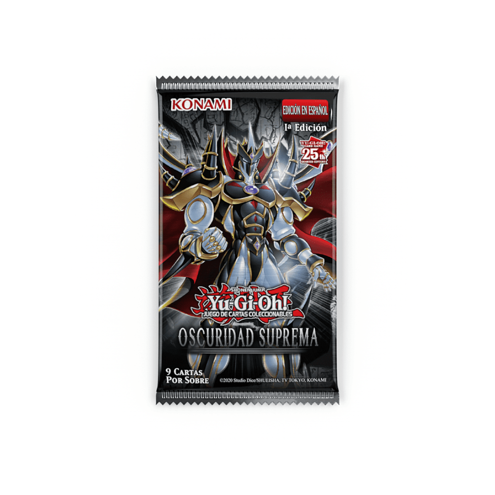TCG Yu Gi Oh - Oscuridad Suprema 1ra Edicion - Sobre (Español)