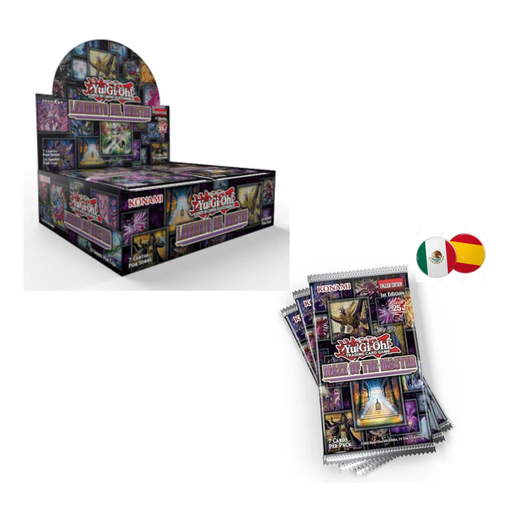 TCG Yu Gi Oh - Laberinto del Maestro 1ra Edicion - Sobre (Español)