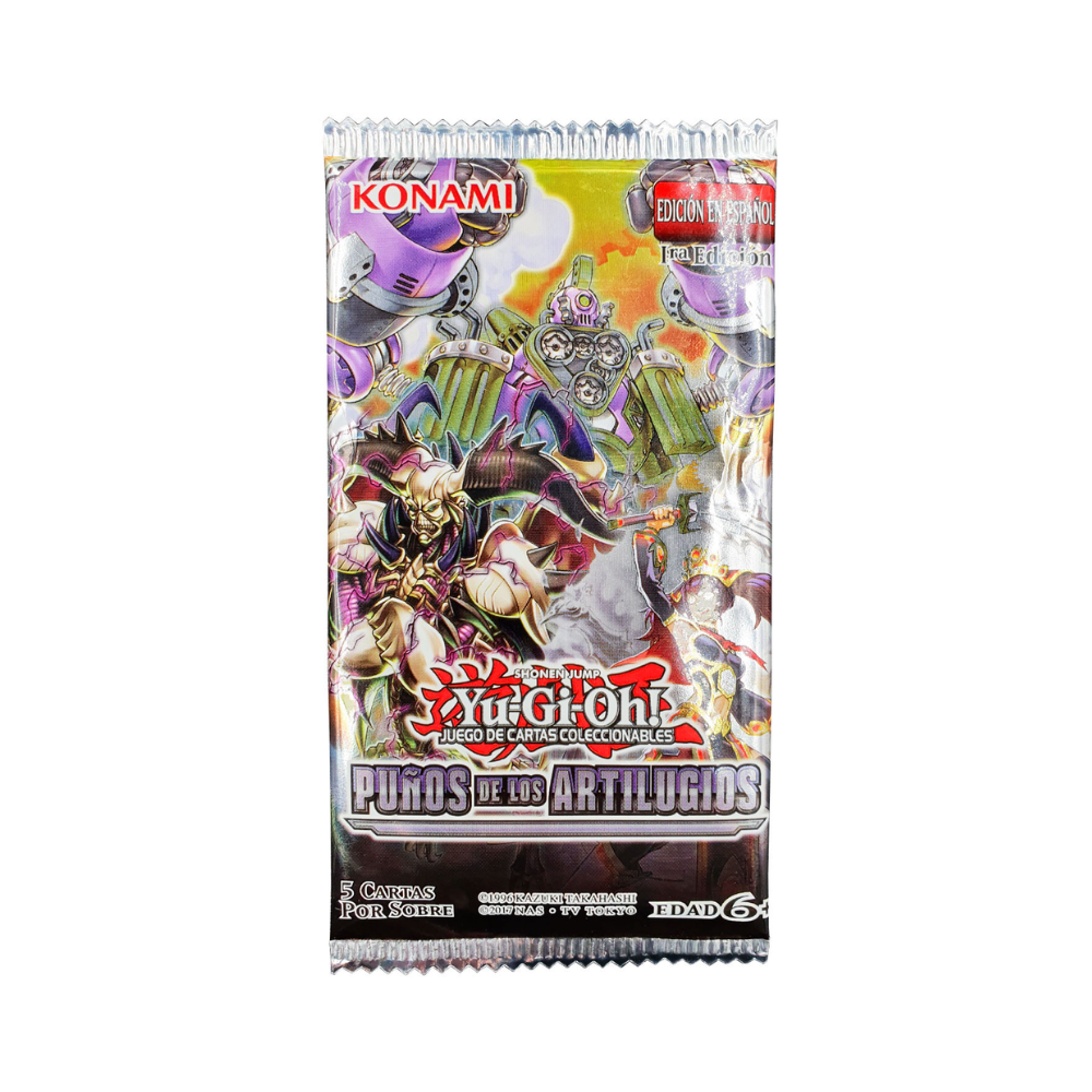 TCG Yu Gi Oh - Puños De Los Artilugios Sobre (Español)