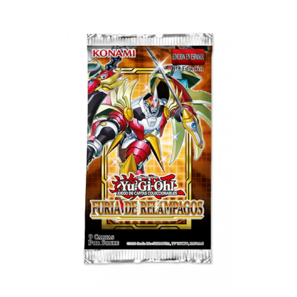 TCG Yu Gi Oh - Furia De Relampagos Sobre (Español)