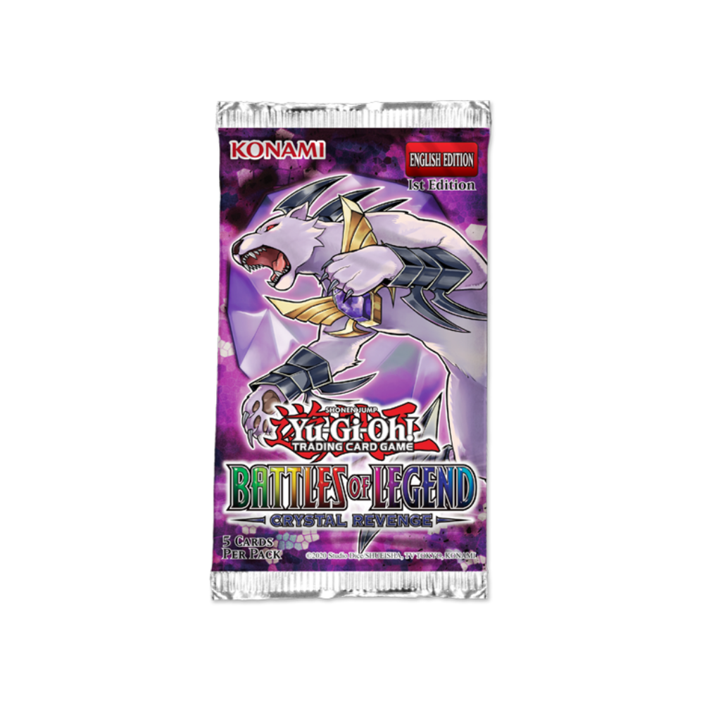 TCG Yu Gi Oh - Batallas De Legenda :Venganza De Cristal - Sobre Sobre (Español)