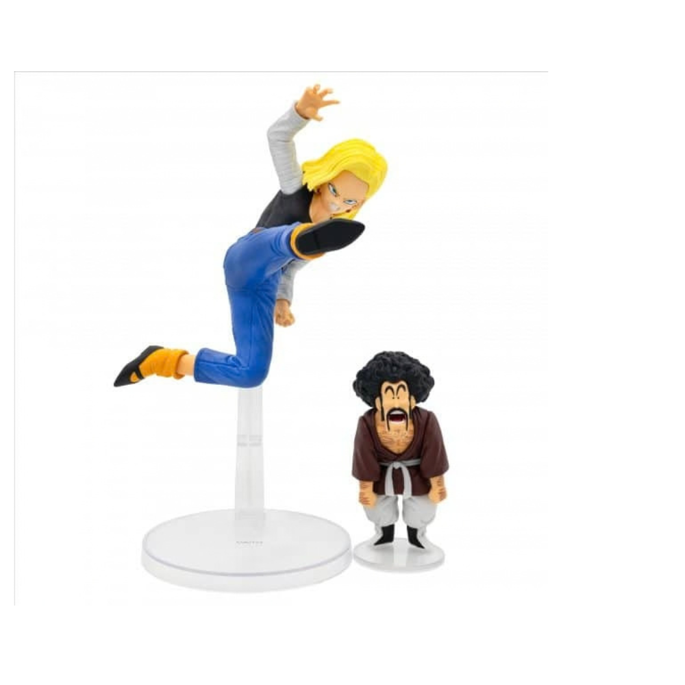Bandai - Banpresto - Dragon Ball Z - N° 18 & Mr Satan