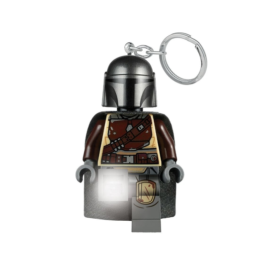 Lego Iconic - Llavero Lego (Con Luz) - Star Wars: The mandalorian - Mando