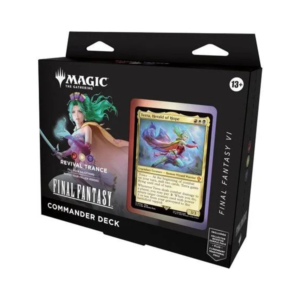 TCG - Magic The Gathering - Final Fantasy VI - Mazo de Commander - Trance del Resurgir (Español)