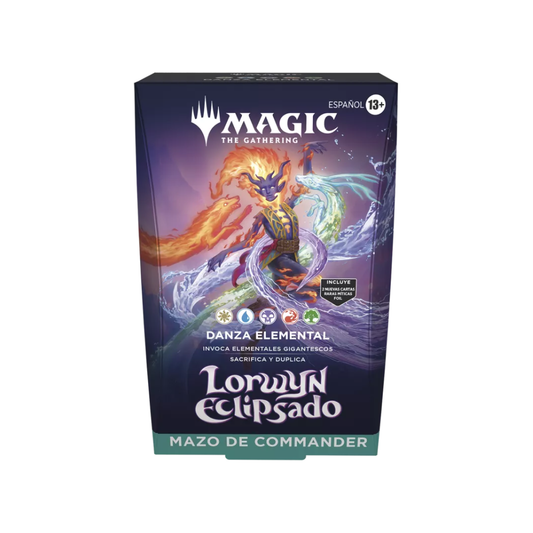 TCG - Magic The Gathering - Lorwyn Eclipsado (Danza Elemental) - Commander Deck - (Español)
