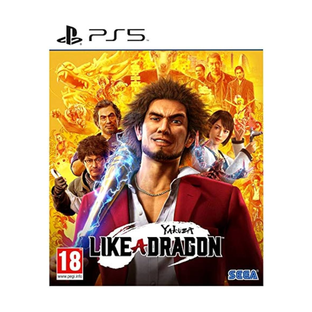 PS5 - Yakuza Like a Dragon - Fisico - Usado