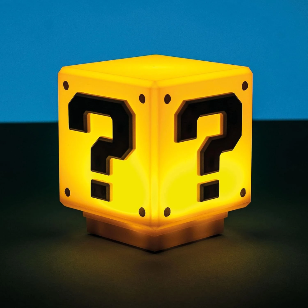Paladone - Lampara - Bloque de pregunta (Mario Bros)