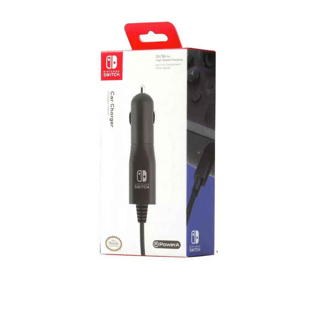 Accesorio - Switch - Adaptador de Corriente AC para Nintendo Switch para el carro - Power A