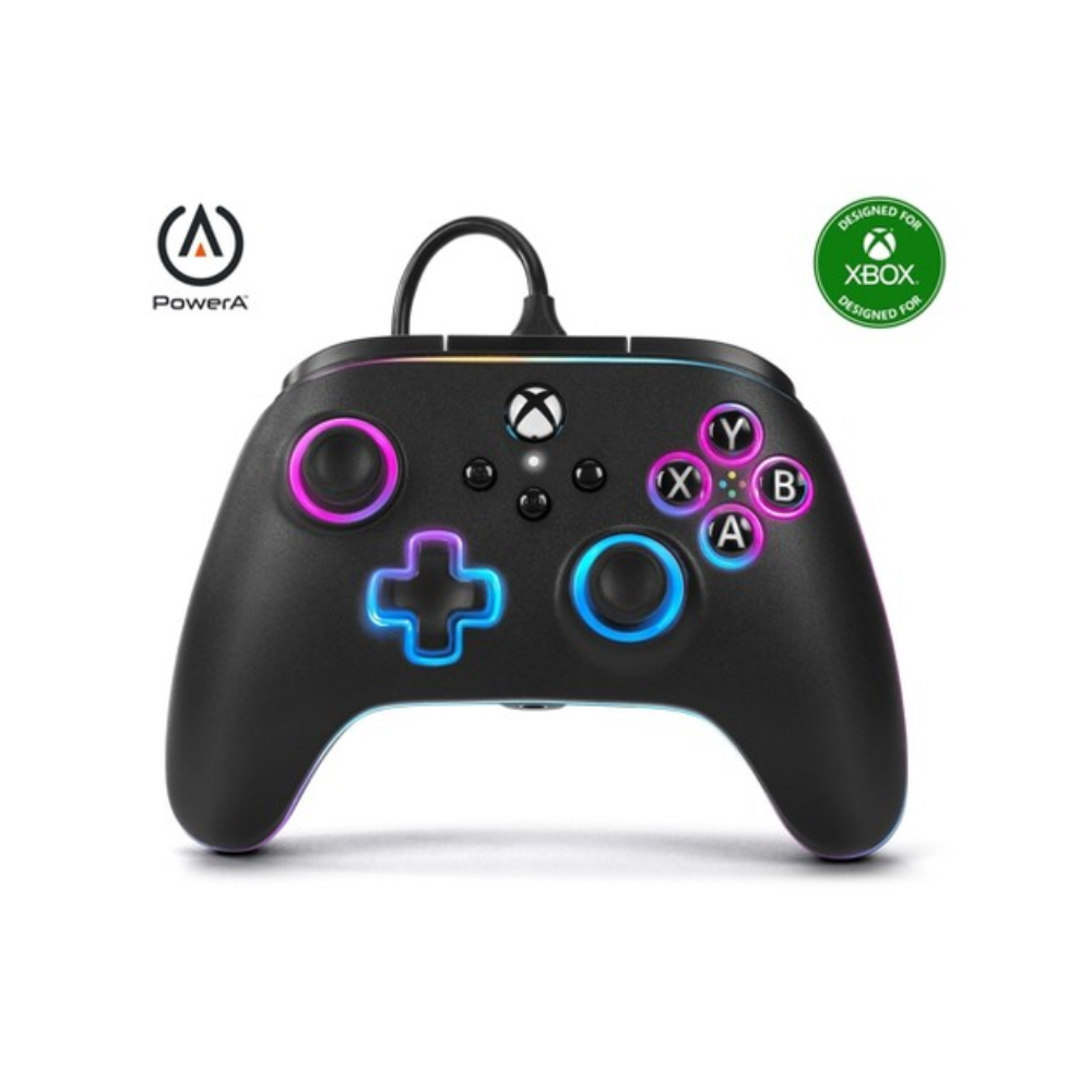 Accesorio - Xbox - Control Alambrico RGB V2 Lumectra - Power A