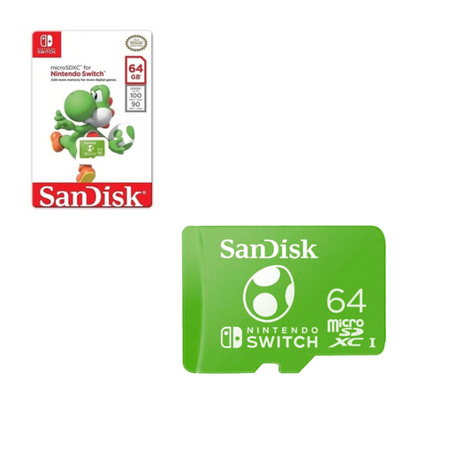 Accesorio - Switch - Memoria Micro SDXC 64 GB Huevo Yoshi - Nintendo