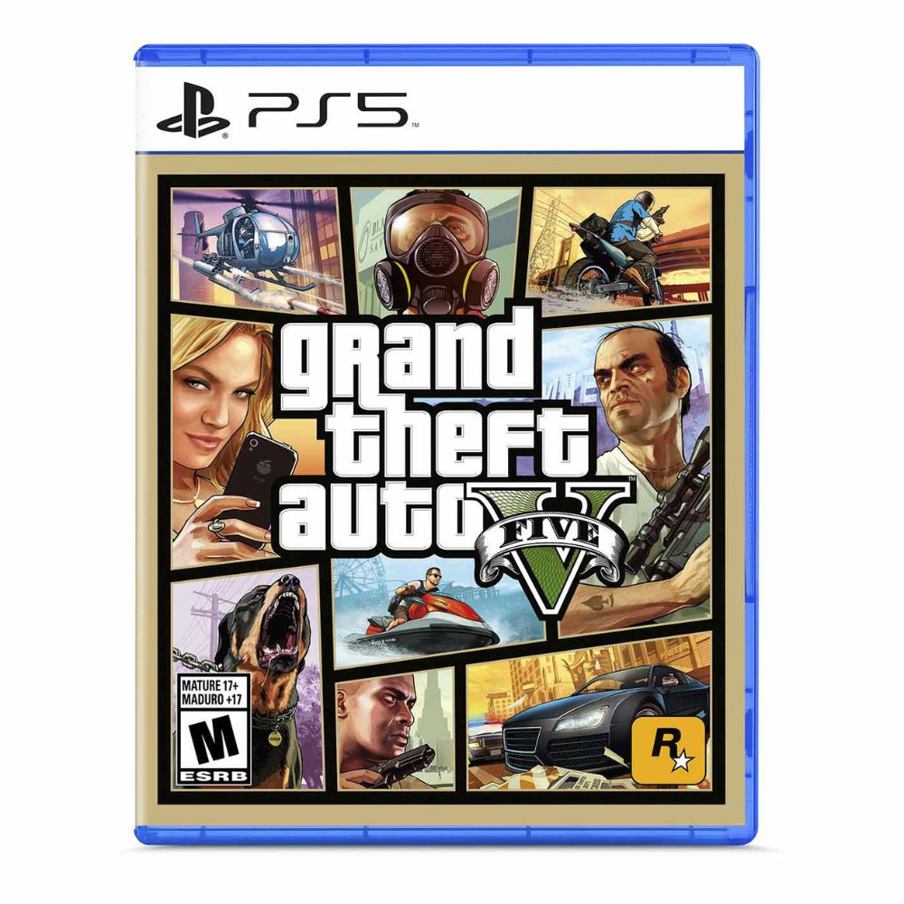 PS5 - Grand Theft Auto V - Fisico - Usado