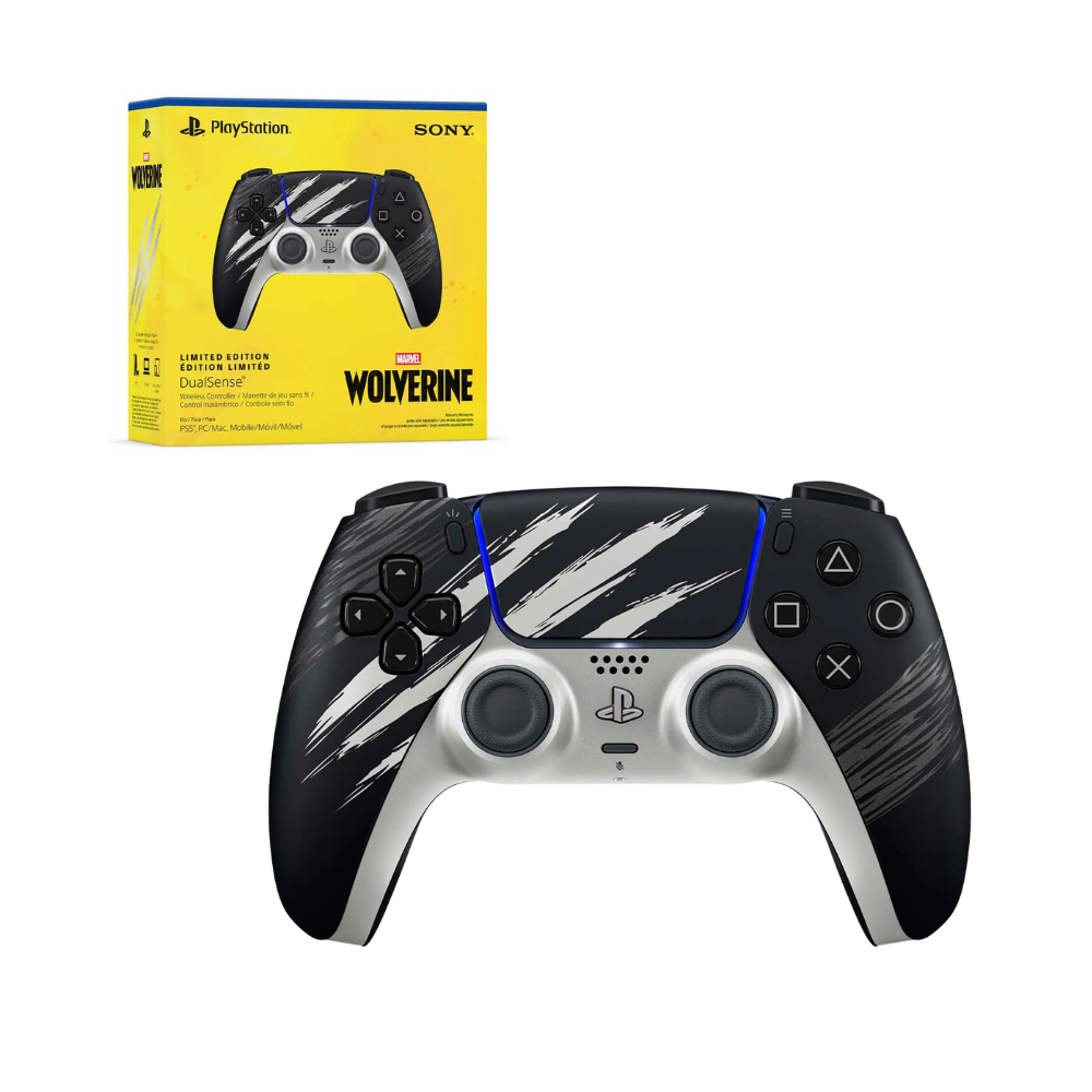 Accesorio - PS5 - Control Dualsense®: Marvel´s Wolverine Adamantium Edition - PlayStation