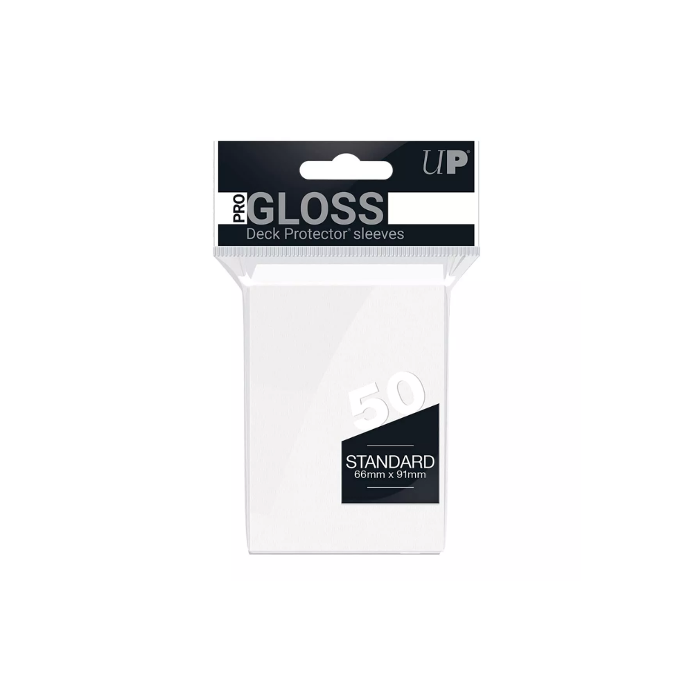 Accesorio TCG - 50 Protectores Blancos Tamaño Estandar