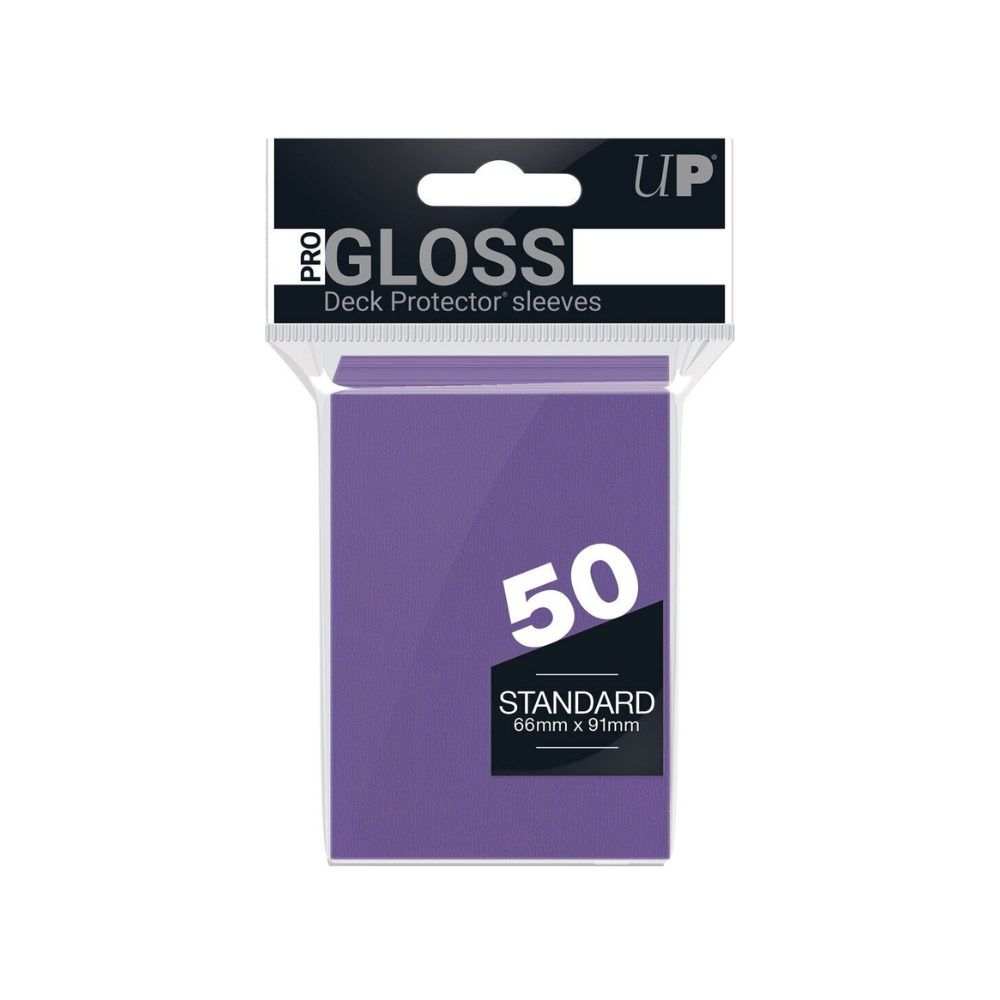 Accesorio TCG - 50 Protectores Purpuras Tamaño Estandar