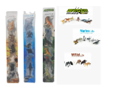 Juguete - Tubo Animales