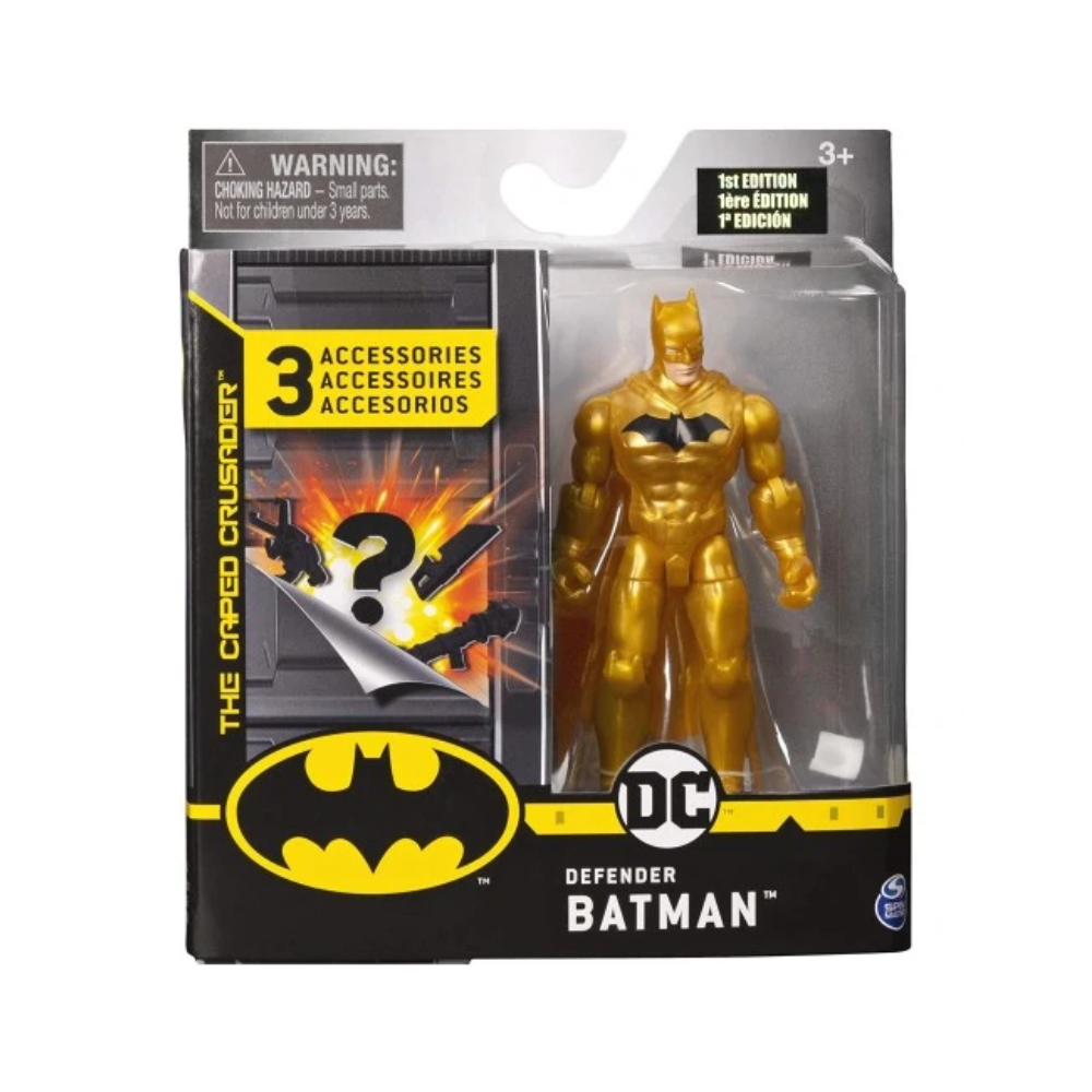Juguete - Batman Defender Figura Articulada Primera Edicion- Spin Master