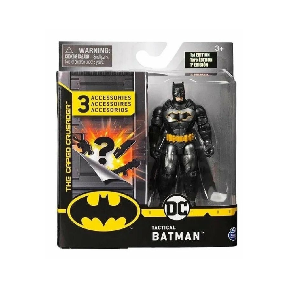 Juguete - Batman Tactical Figura Articulada Primera Edicion- Spin Master