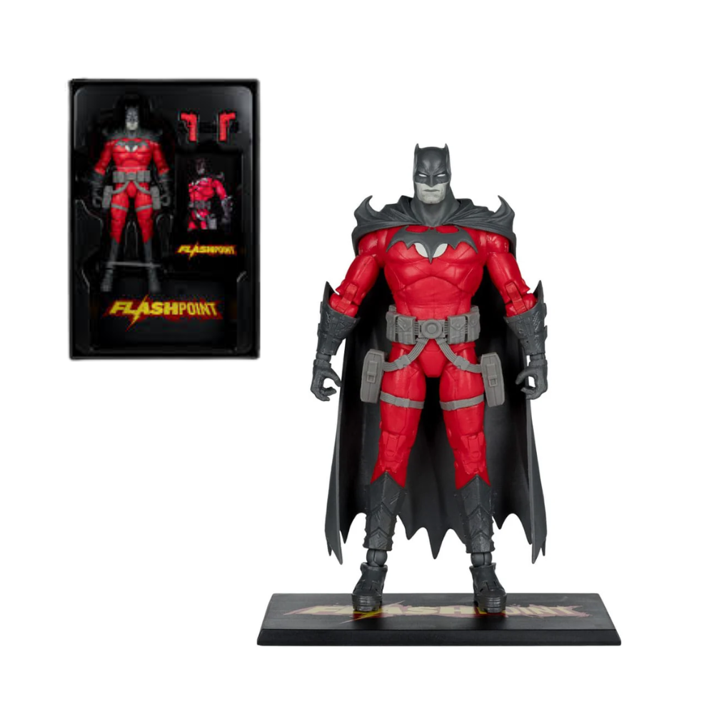 McFarlane - Figuras Articuladas - DC - Batman FlashPoint (Black & White Accent Collection) - Gold Label Collection