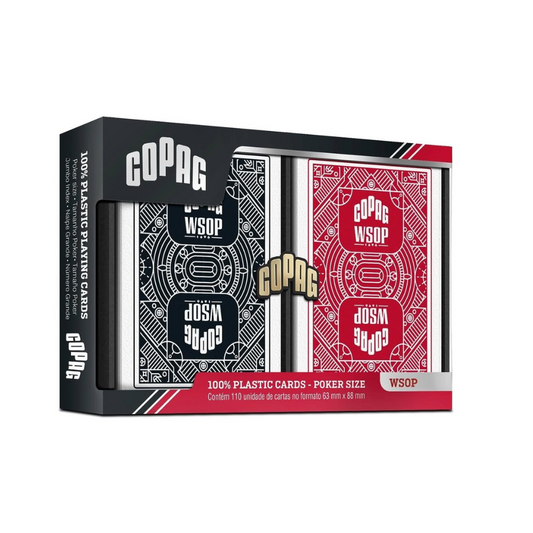 COPAG - WSOP Poker 2 Decks - Tamaño Standard