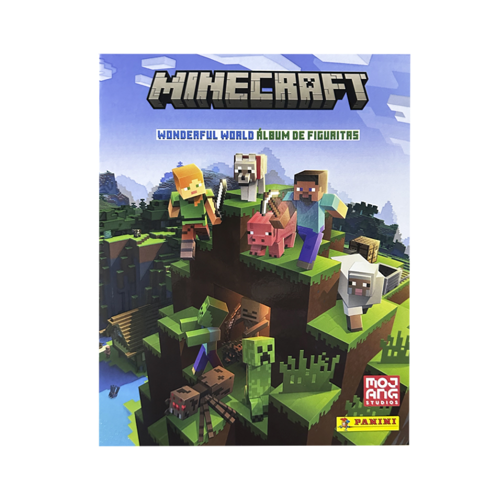 Album - Minecraft Wonderful World - Panini