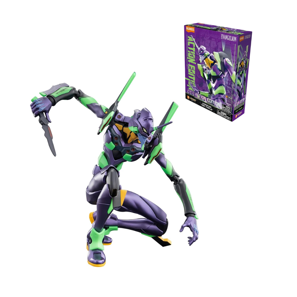 Blokees - Model Kit - Evangelion - EVA 01 - Motion Edition