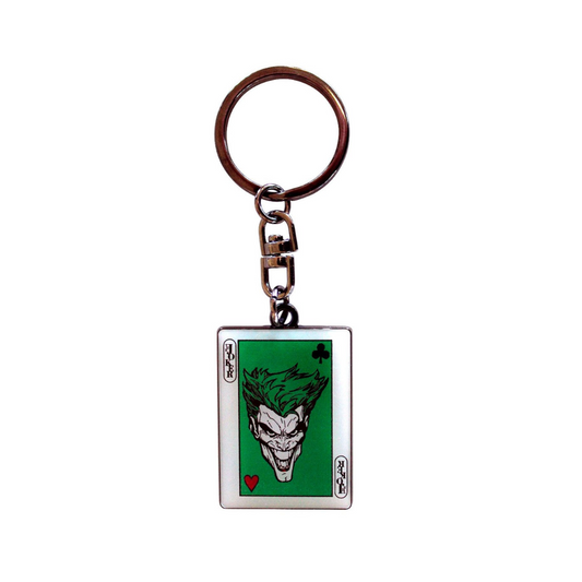 LLavero Metalico - Keychain Joker Card - AbyStyle