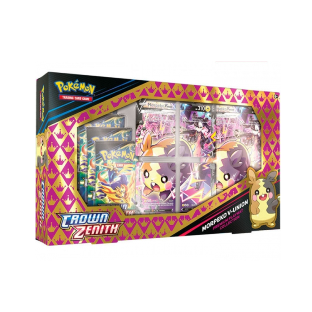 TCG Pokémon - Corona Zenith Caja Premium Morpeko V Union (Español)