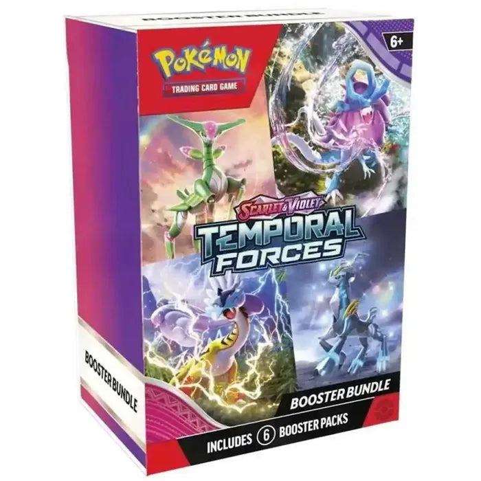 TCG Pokémon - Fuerzas Temporales - Paquete de sobres X 6 - (Español)
