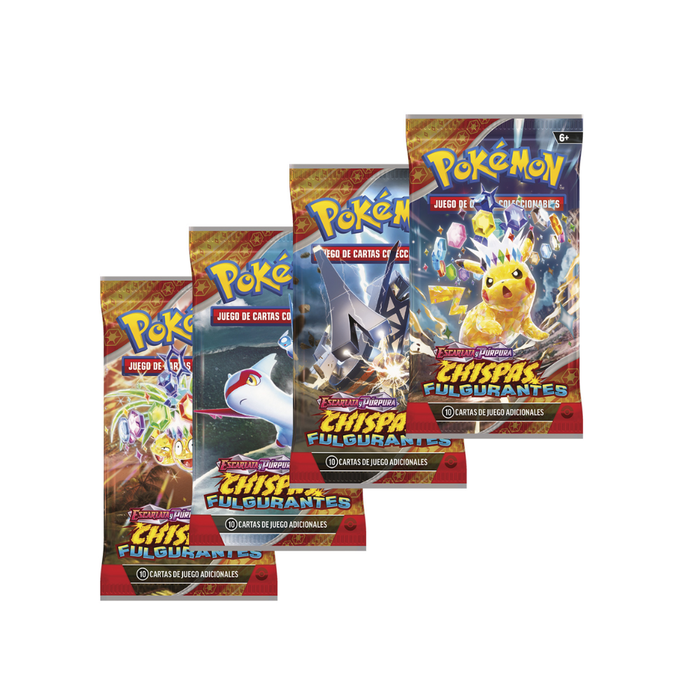 TCG Pokémon - Chispas Fulgurantes - Sobre Individual - Español