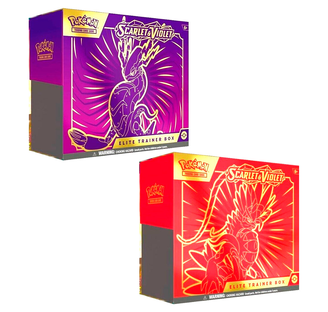 TCG Pokémon - Scarlet & Violet - Elite trainer Box (English)
