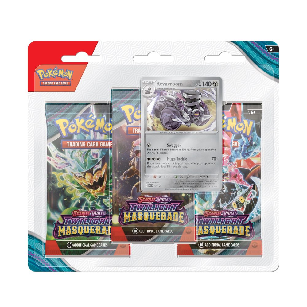 TCG Pokémon - Twilight Masquerade - Blister X 3 Boosters - (English)