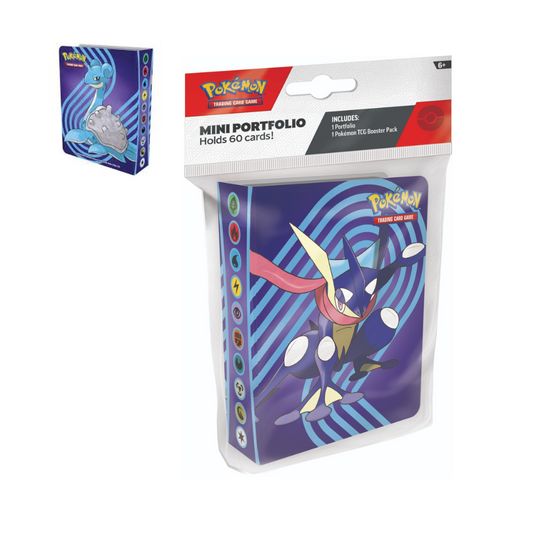 TCG Pokémon - Mini Portafolio - Greninja / Lapras - (English)